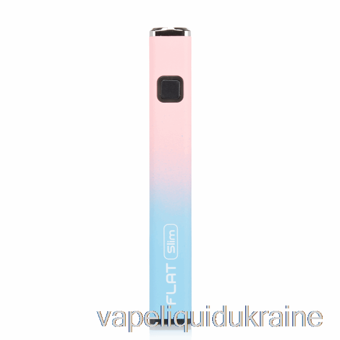 Vape Liquid Ukraine Yocan FLAT SLIM 350mAh Battery Blue Pink